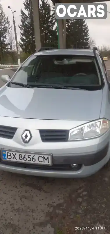 Универсал Renault Megane 2004 1.87 л. Ручная / Механика обл. Хмельницкая, Городок - Фото 1/9