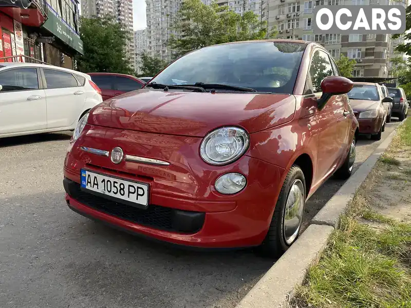 Хетчбек Fiat 500 2008 1.24 л. Автомат обл. Київська, Київ - Фото 1/10