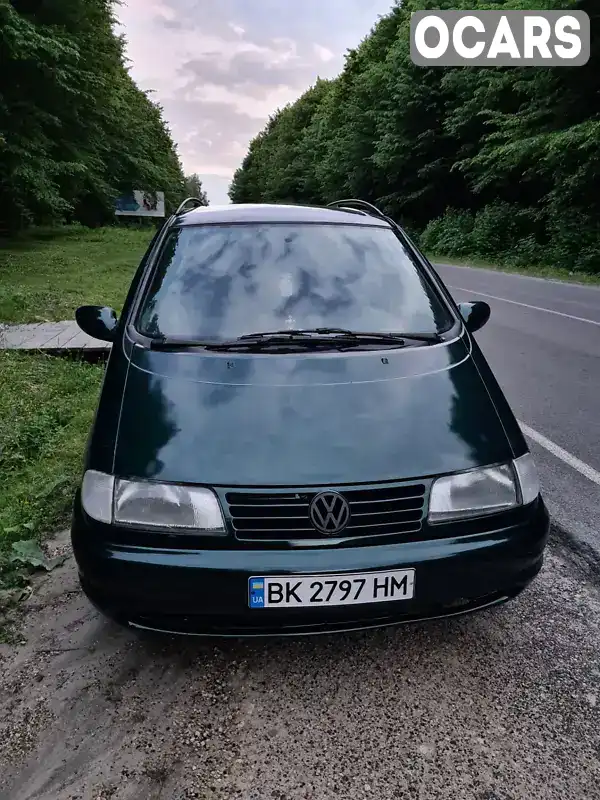 Мінівен Volkswagen Sharan 1996 1.9 л. Ручна / Механіка обл. Тернопільська, Кременець - Фото 1/20