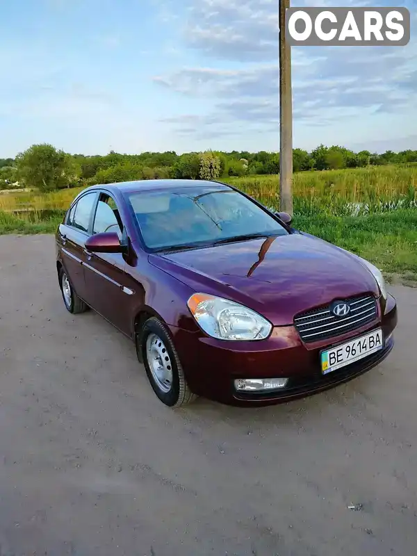 Седан Hyundai Accent 2008 1.6 л. Ручная / Механика обл. Николаевская, Вознесенск - Фото 1/9