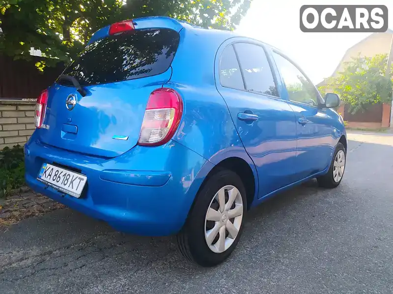 Хетчбек Nissan Micra 2011 1.2 л. Варіатор обл. Київська, location.city.kriukivshchyna - Фото 1/21