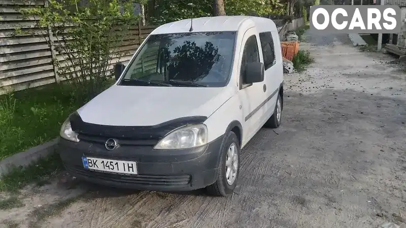 Мінівен Opel Combo 2003 1.7 л. Ручна / Механіка обл. Рівненська, Березне - Фото 1/8