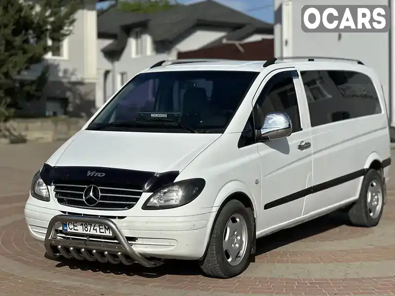 Мінівен Mercedes-Benz Vito 2004 2.15 л. Ручна / Механіка обл. Чернівецька, Хотин - Фото 1/18