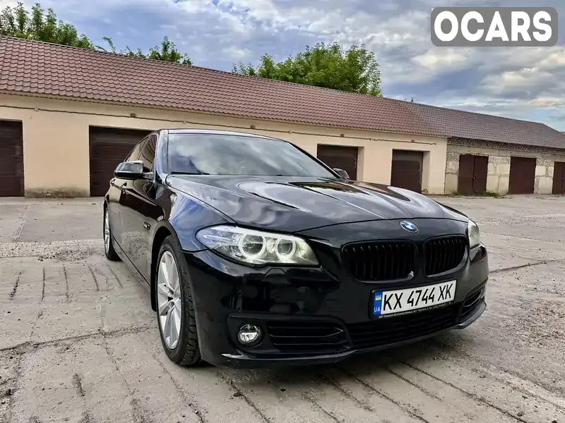 Седан BMW 5 Series 2015 2 л. Автомат обл. Харьковская, Красноград - Фото 1/12