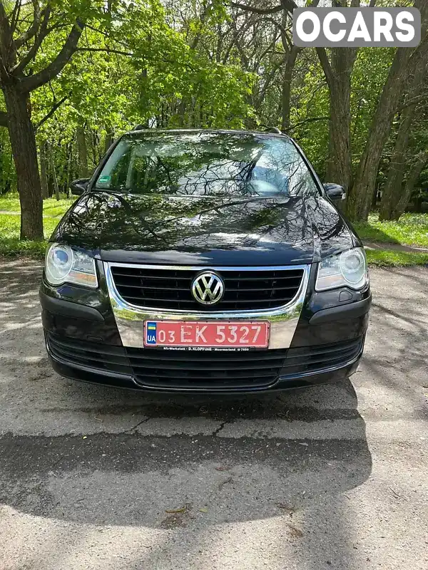 Минивэн Volkswagen Touran 2007 1.6 л. Ручная / Механика обл. Полтавская, Хорол - Фото 1/21