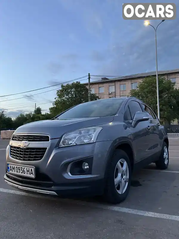 Внедорожник / Кроссовер Chevrolet Tracker 2013 1.36 л. Ручная / Механика обл. Житомирская, Житомир - Фото 1/21