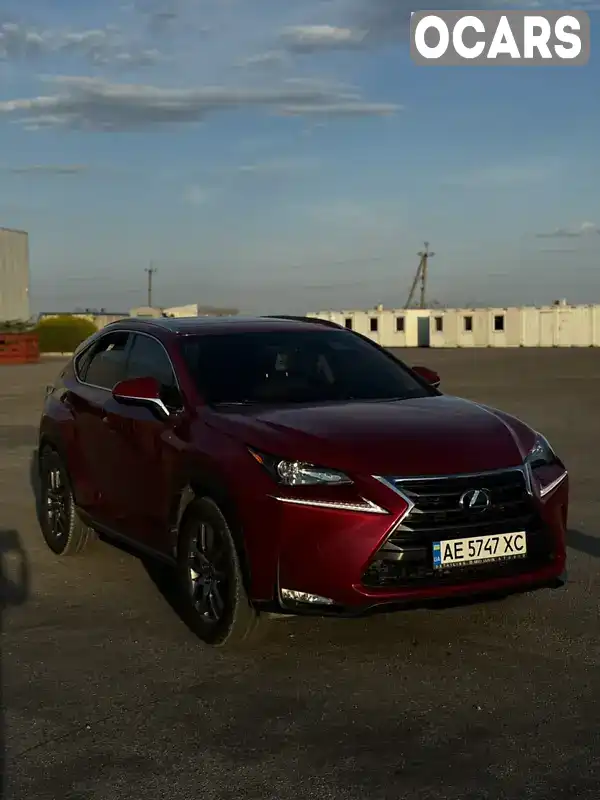 Позашляховик / Кросовер Lexus NX 2015 2 л. Автомат обл. Дніпропетровська, Дніпро (Дніпропетровськ) - Фото 1/13