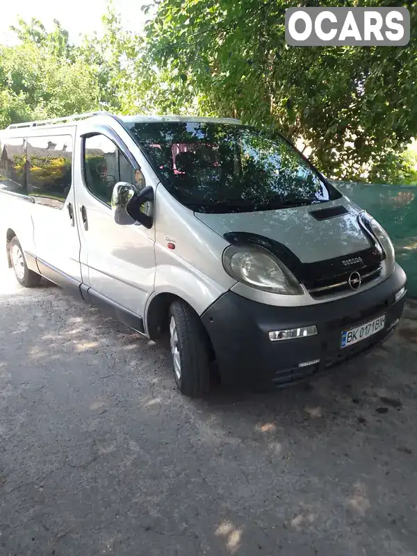 Мінівен Opel Vivaro 2004 1.87 л. Ручна / Механіка обл. Рівненська, Рівне - Фото 1/10