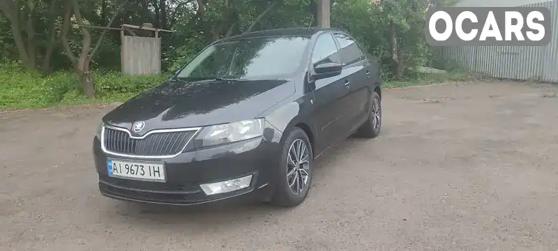 Лифтбек Skoda Rapid 2015 1.6 л. Ручная / Механика обл. Киевская, Бровары - Фото 1/21