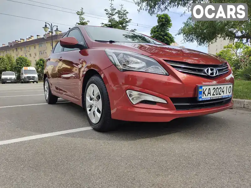 Седан Hyundai Accent 2016 1.4 л. Автомат обл. Киевская, Киев - Фото 1/21