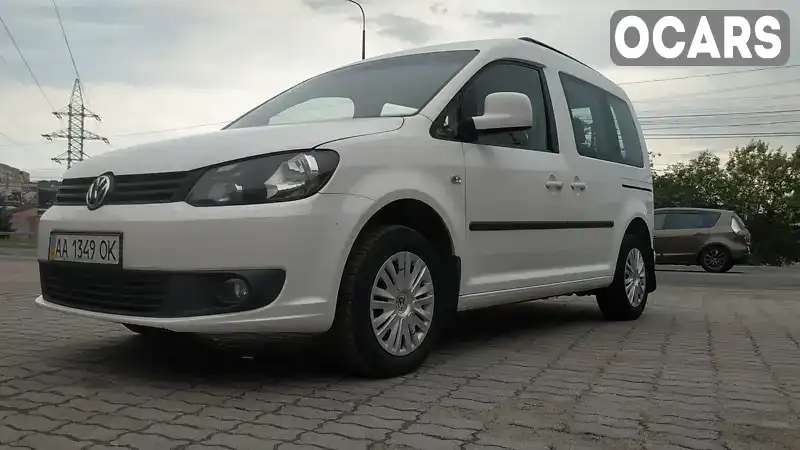 Минивэн Volkswagen Caddy 2015 1.6 л. Автомат обл. Киевская, Киев - Фото 1/21