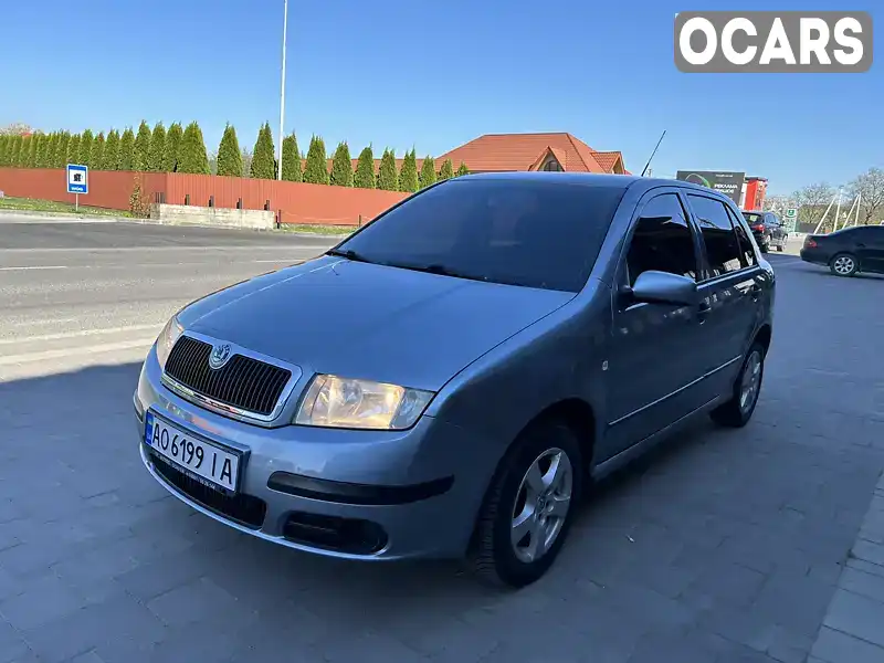 Седан Skoda Fabia 2004 1.2 л. Ручна / Механіка обл. Закарпатська, Тячів - Фото 1/17