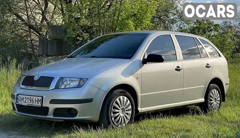 Универсал Skoda Fabia 2006 1.4 л. Ручная / Механика обл. Житомирская, Бердичев - Фото 1/21