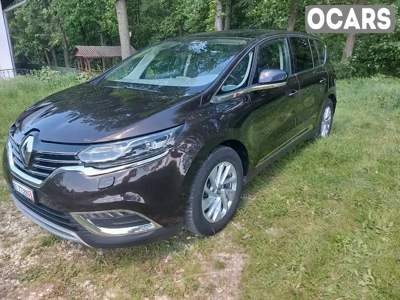 Мінівен Renault Espace 2016 1.6 л. Автомат обл. Тернопільська, Тернопіль - Фото 1/21