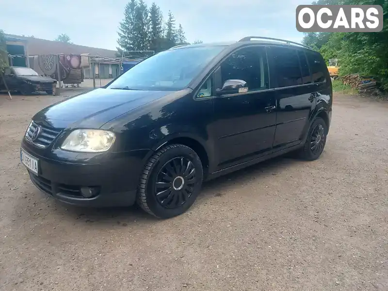 Минивэн Volkswagen Touran 2006 1.98 л. Ручная / Механика обл. Черновицкая, Черновцы - Фото 1/11