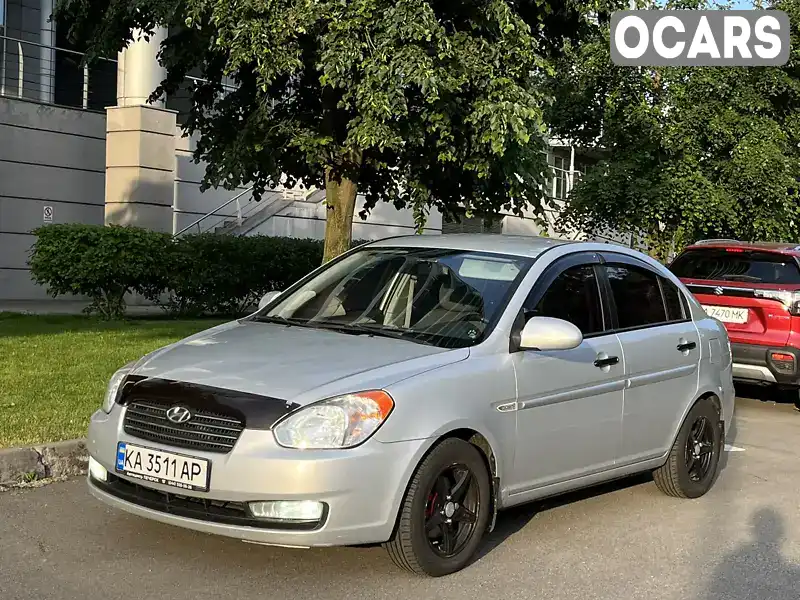 Седан Hyundai Accent 2008 1.4 л. Автомат обл. Київська, Київ - Фото 1/19