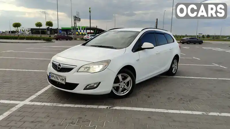 Універсал Opel Astra 2010 1.69 л. Ручна / Механіка обл. Житомирська, Житомир - Фото 1/21