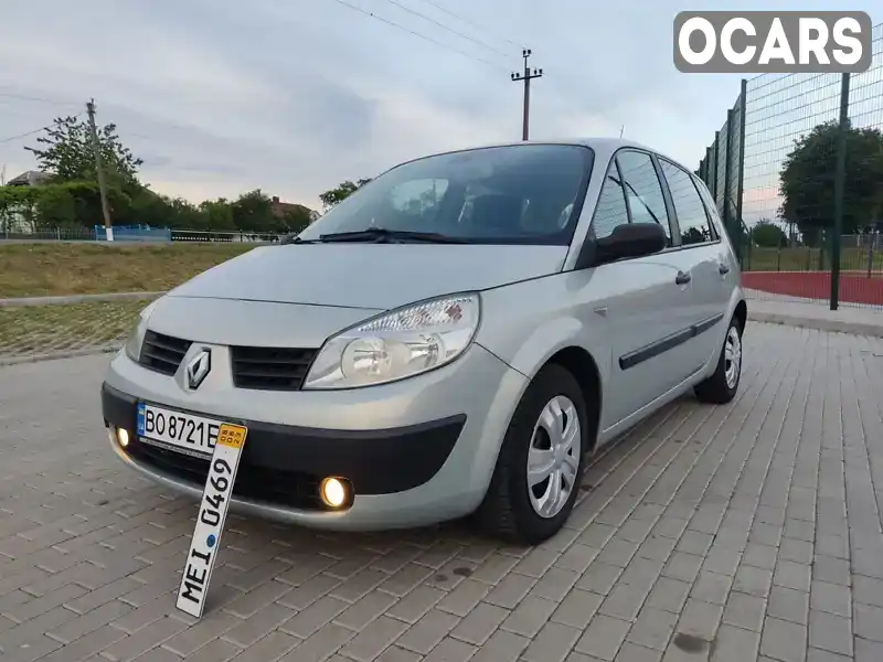 Минивэн Renault Scenic 2004 1.6 л. Ручная / Механика обл. Тернопольская, Бучач - Фото 1/21