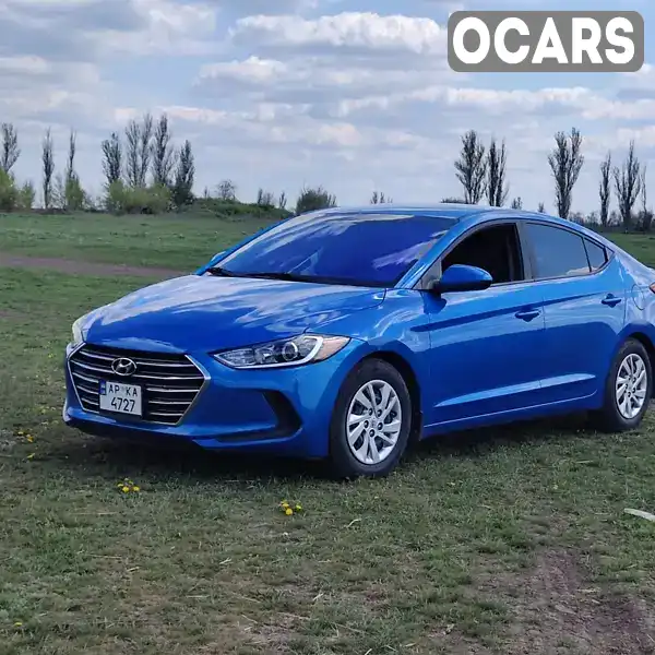 Седан Hyundai Elantra 2017 2 л. Автомат обл. Запорожская, Запорожье - Фото 1/8