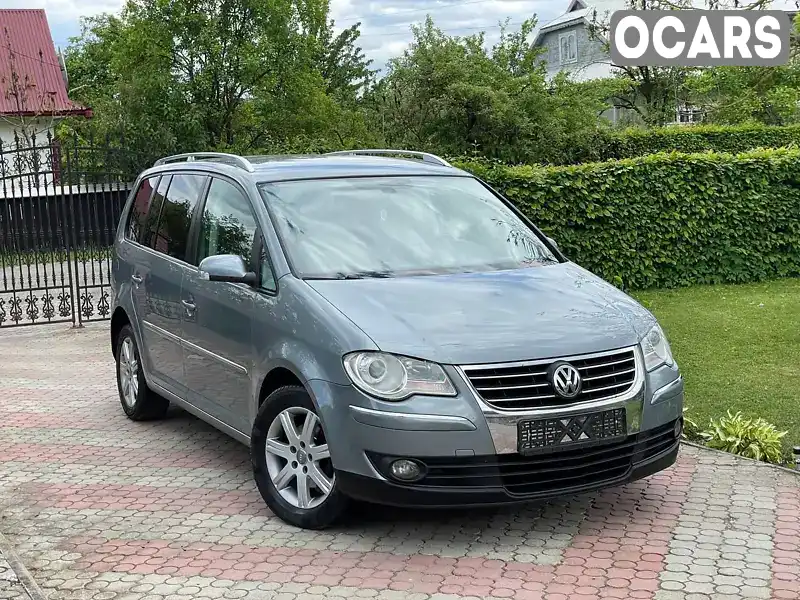 Минивэн Volkswagen Touran 2008 1.97 л. Автомат обл. Ивано-Франковская, Коломыя - Фото 1/21