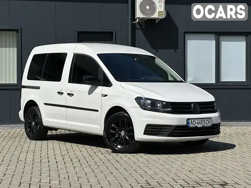 Мінівен Volkswagen Caddy 2018 1.97 л. Ручна / Механіка обл. Закарпатська, Мукачево - Фото 1/21