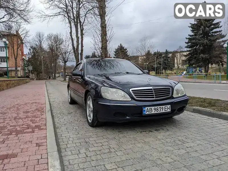 Седан Mercedes-Benz S-Class 2002 3.2 л. Автомат обл. Житомирская, Житомир - Фото 1/9