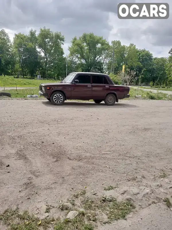 Седан ВАЗ / Lada 2107 1984 1.3 л. Ручна / Механіка обл. Сумська, Ромни - Фото 1/21