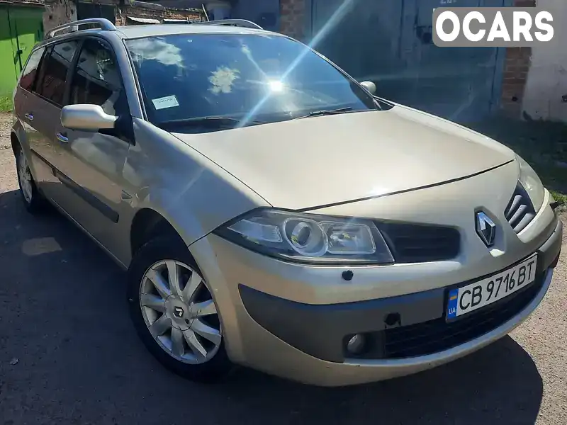 Універсал Renault Megane 2007 2 л. Ручна / Механіка обл. Чернігівська, Ніжин - Фото 1/17