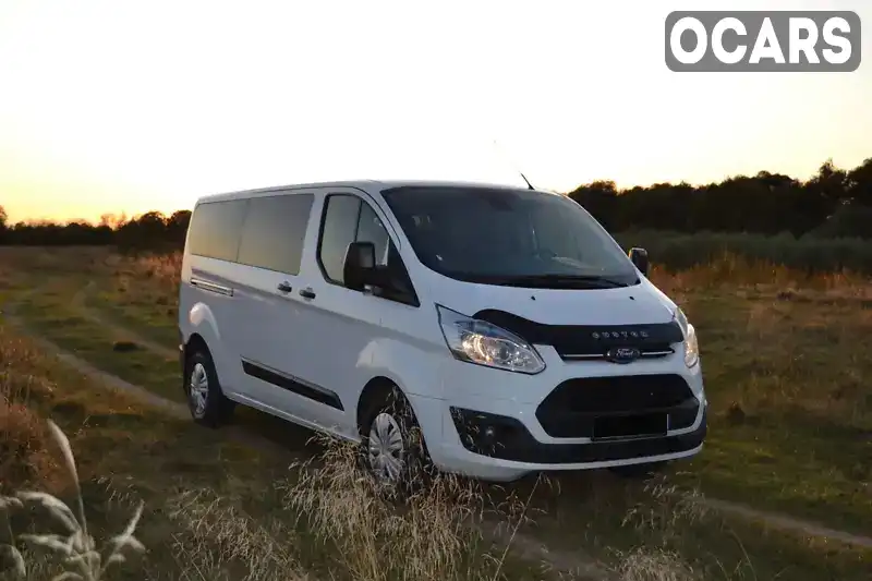 Мінівен Ford Transit Custom 2014 2.2 л. Ручна / Механіка обл. Львівська, Львів - Фото 1/12