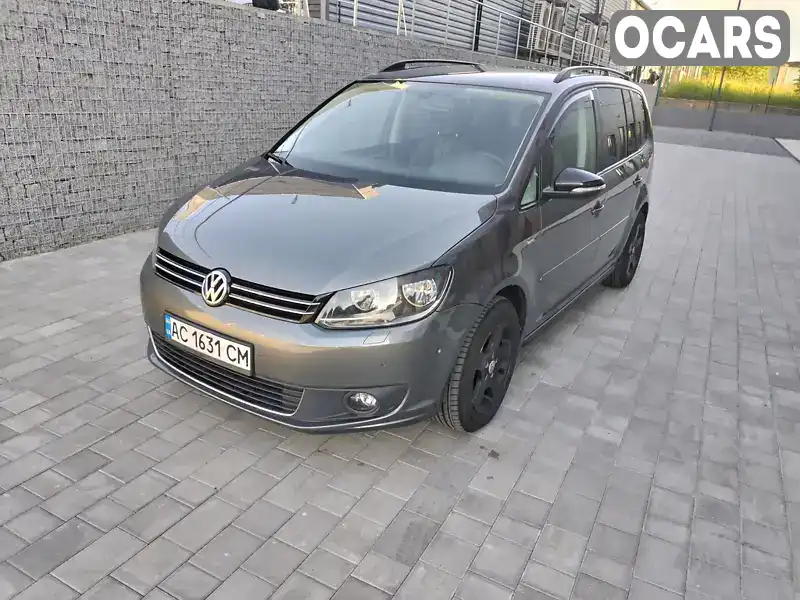 Мінівен Volkswagen Touran 2013 1.6 л. Ручна / Механіка обл. Волинська, Луцьк - Фото 1/21