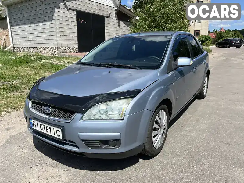 Седан Ford Focus 2006 1.6 л. Ручная / Механика обл. Полтавская, Кобеляки - Фото 1/13