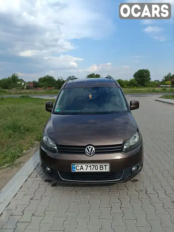 Мінівен Volkswagen Caddy 2012 1.97 л. Ручна / Механіка обл. Черкаська, Золотоноша - Фото 1/21