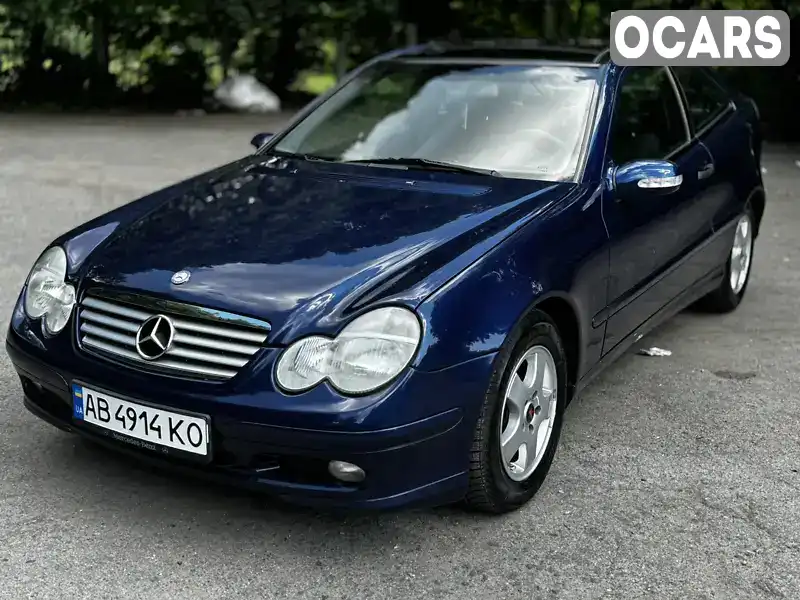 Купе Mercedes-Benz C-Class 2002 1.8 л. Типтроник обл. Винницкая, Винница - Фото 1/21