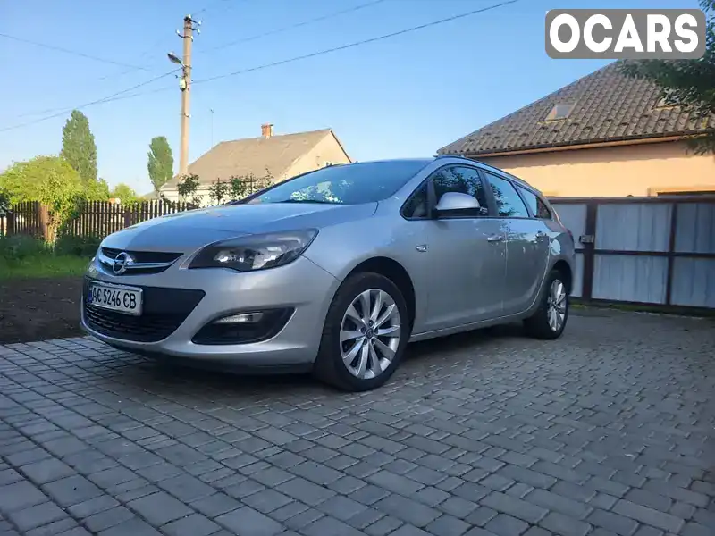 Універсал Opel Astra 2012 1.25 л. Ручна / Механіка обл. Волинська, Луцьк - Фото 1/13