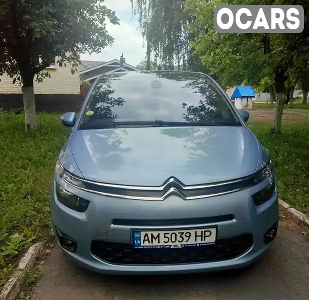 Мікровен Citroen C4 Picasso 2014 1.56 л. Робот обл. Житомирська, Житомир - Фото 1/21