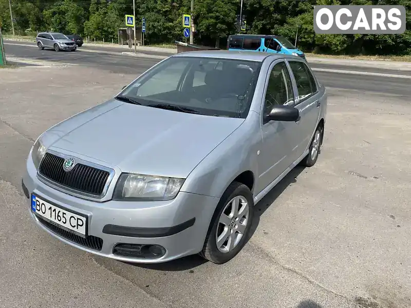 Седан Skoda Fabia 2007 1.39 л. Ручная / Механика обл. Тернопольская, Тернополь - Фото 1/13