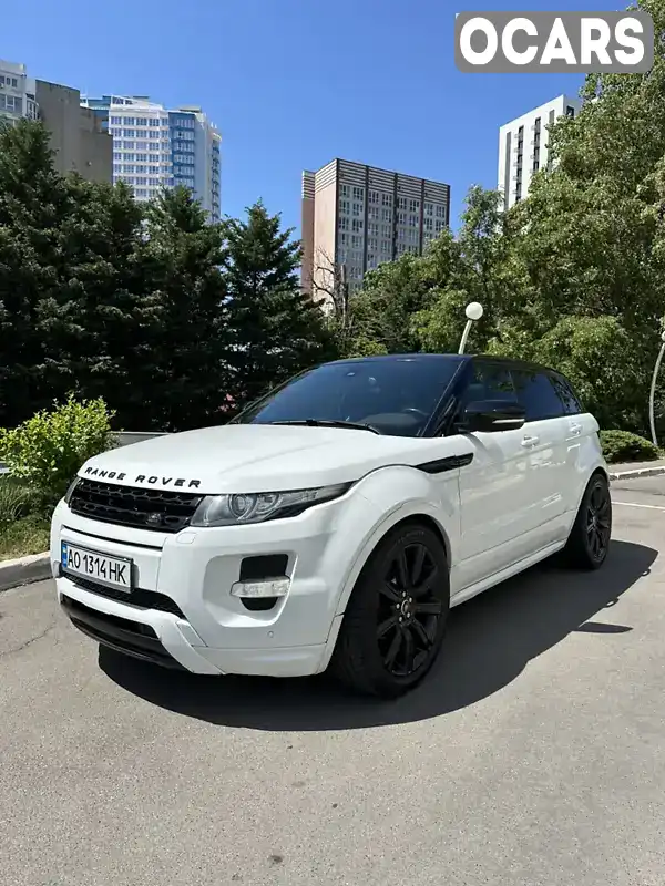 Внедорожник / Кроссовер Land Rover Range Rover Evoque 2013 2.2 л. Автомат обл. Одесская, Одесса - Фото 1/21