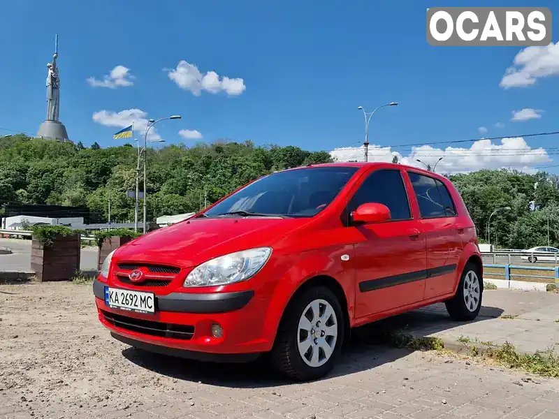 Хетчбек Hyundai Getz 2008 1.6 л. Автомат обл. Київська, Київ - Фото 1/21