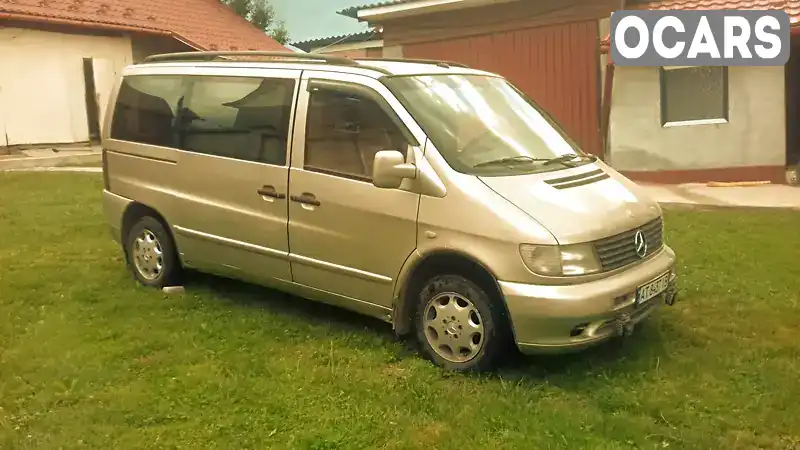 Мінівен Mercedes-Benz Vito 1998 2.15 л. обл. Івано-Франківська, Івано-Франківськ - Фото 1/21