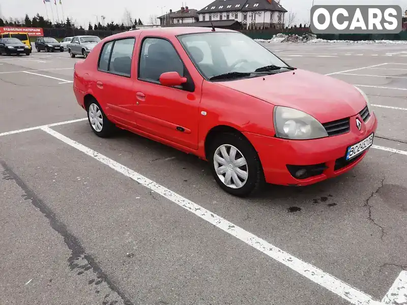 Седан Renault Clio Symbol 2008 1.39 л. Ручна / Механіка обл. Львівська, Львів - Фото 1/21