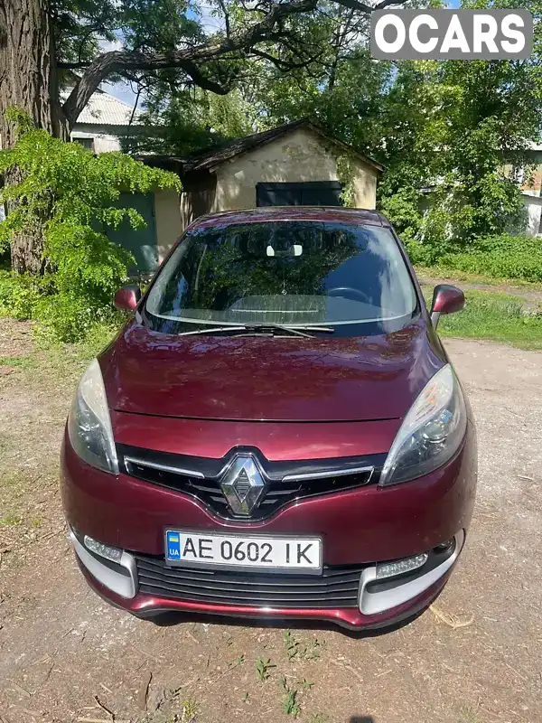 Мінівен Renault Scenic 2014 1.46 л. обл. Дніпропетровська, Дніпро (Дніпропетровськ) - Фото 1/15