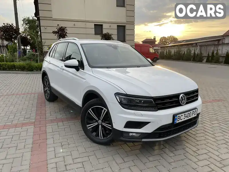 Позашляховик / Кросовер Volkswagen Tiguan 2017 1.97 л. Автомат обл. Львівська, Золочів - Фото 1/21