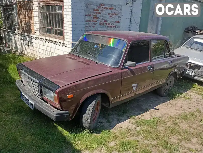 Седан ВАЗ / Lada 2107 2006 1.5 л. Ручная / Механика обл. Винницкая, Тульчин - Фото 1/8