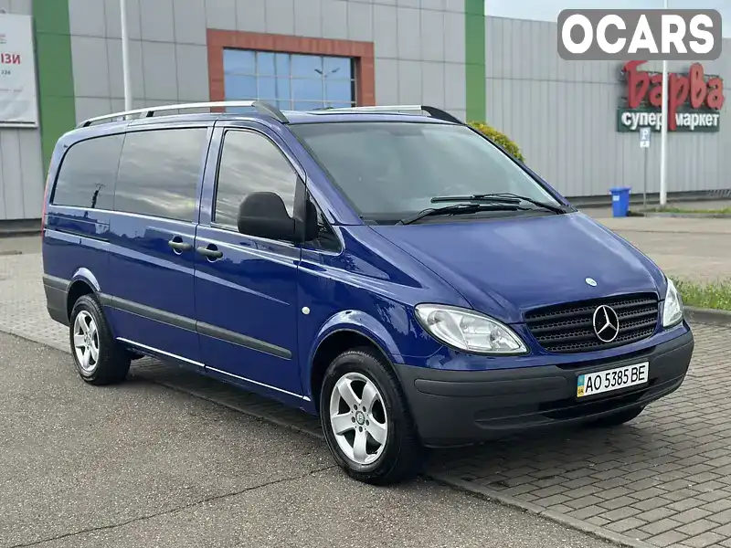 Минивэн Mercedes-Benz Vito 2008 2.15 л. Ручная / Механика обл. Закарпатская, Виноградов - Фото 1/14