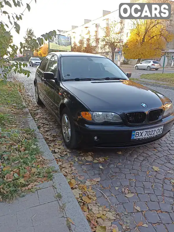 Седан BMW 3 Series 2002 2 л. Ручна / Механіка обл. Хмельницька, Кам'янець-Подільський - Фото 1/9