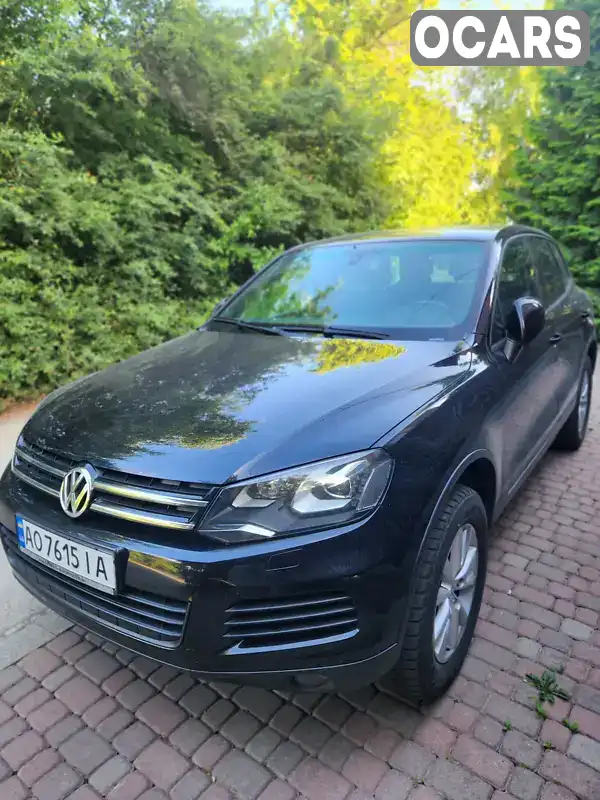 Позашляховик / Кросовер Volkswagen Touareg 2012 2.97 л. Автомат обл. Закарпатська, Ужгород - Фото 1/8