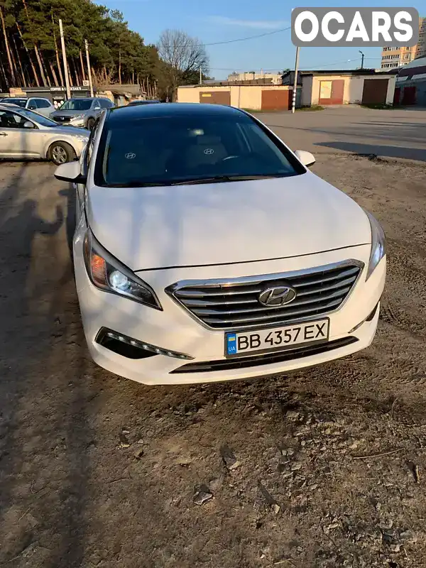 Седан Hyundai Sonata 2015 2.36 л. Автомат обл. Харьковская, location.city.pisochyn - Фото 1/9