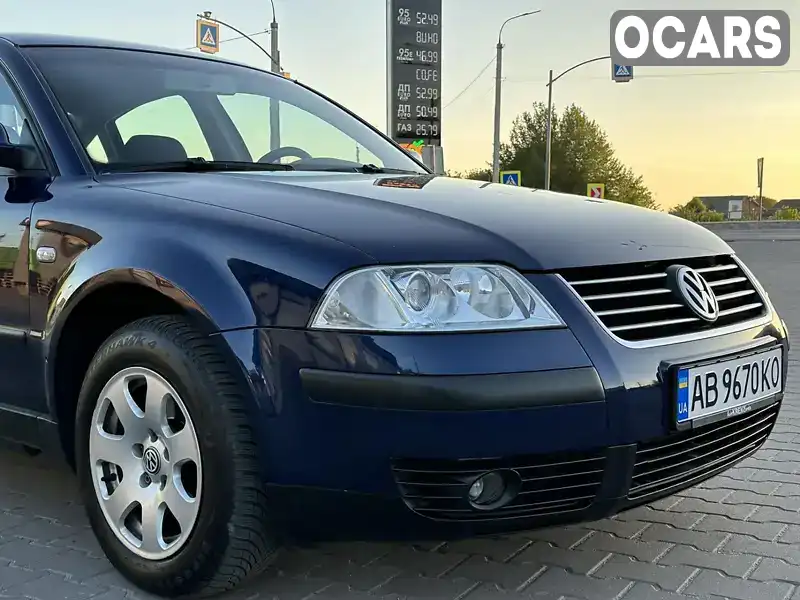 Седан Volkswagen Passat 2003 1.6 л. Ручная / Механика обл. Черновицкая, Новоднестровск - Фото 1/21