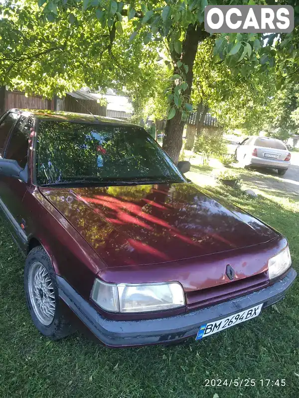 Седан Renault 21 1993 1.7 л. Ручна / Механіка обл. Сумська, Кролевець - Фото 1/9