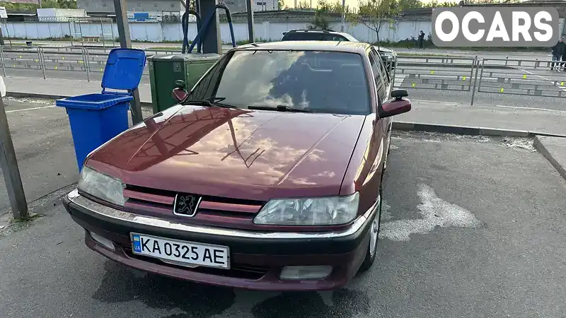 Седан Peugeot 605 1995 2 л. Ручная / Механика обл. Киевская, Киев - Фото 1/19